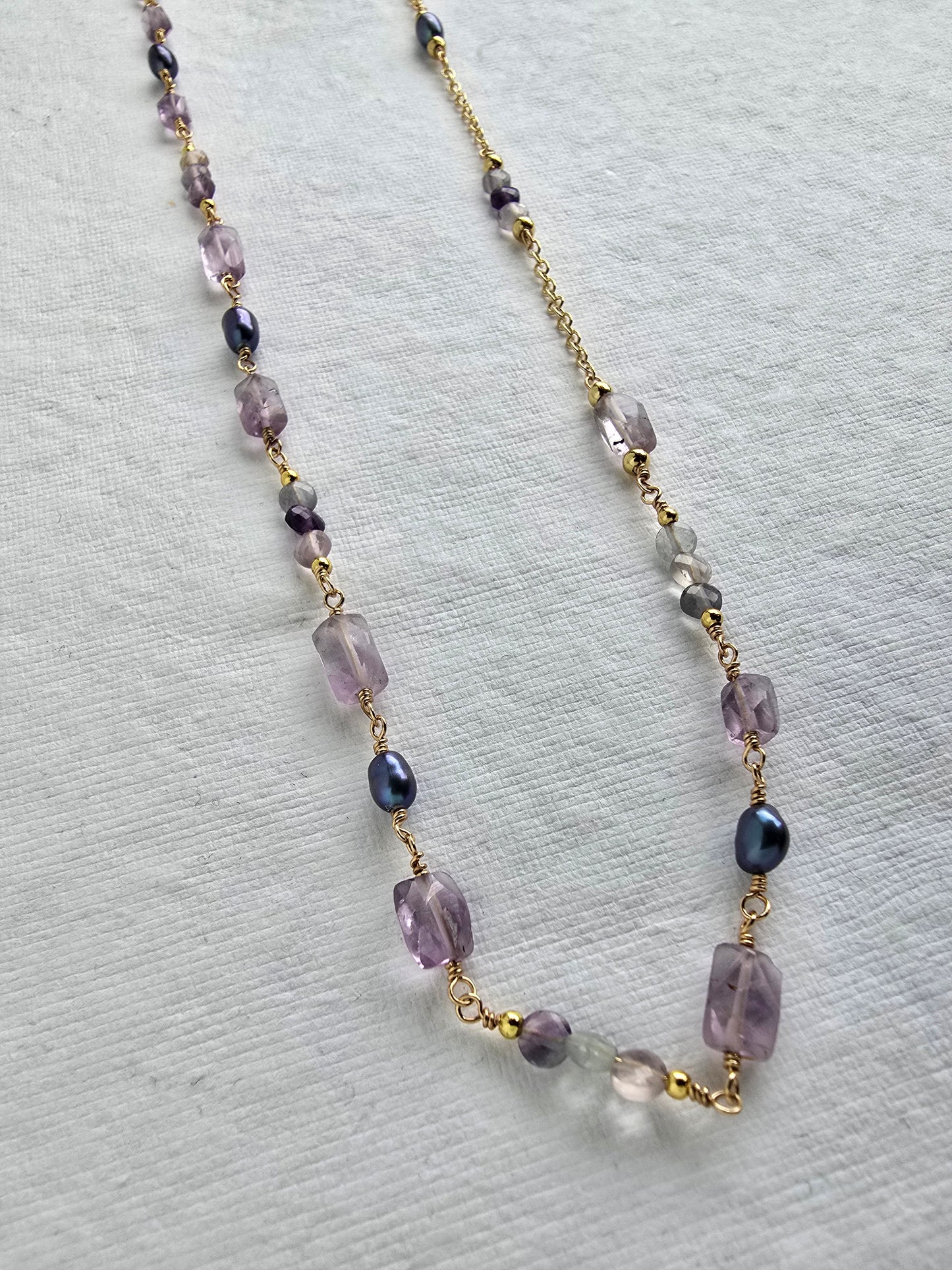 Violet Tide Necklace Sacred Sol Design