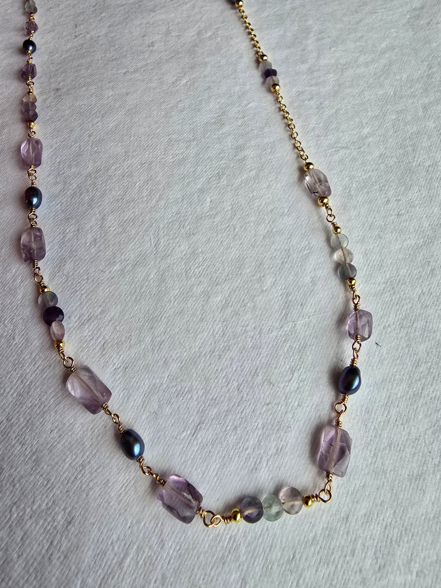 Violet Tide Necklace Sacred Sol Design