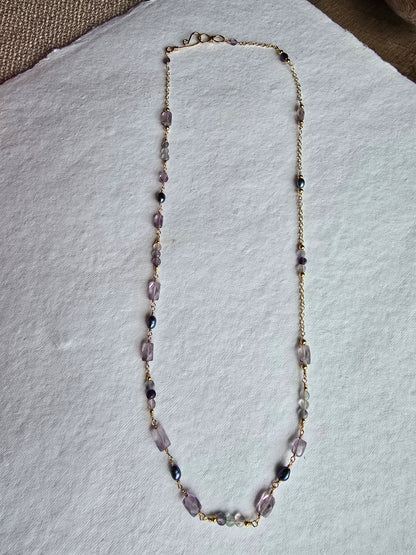 Violet Tide Necklace Sacred Sol Design