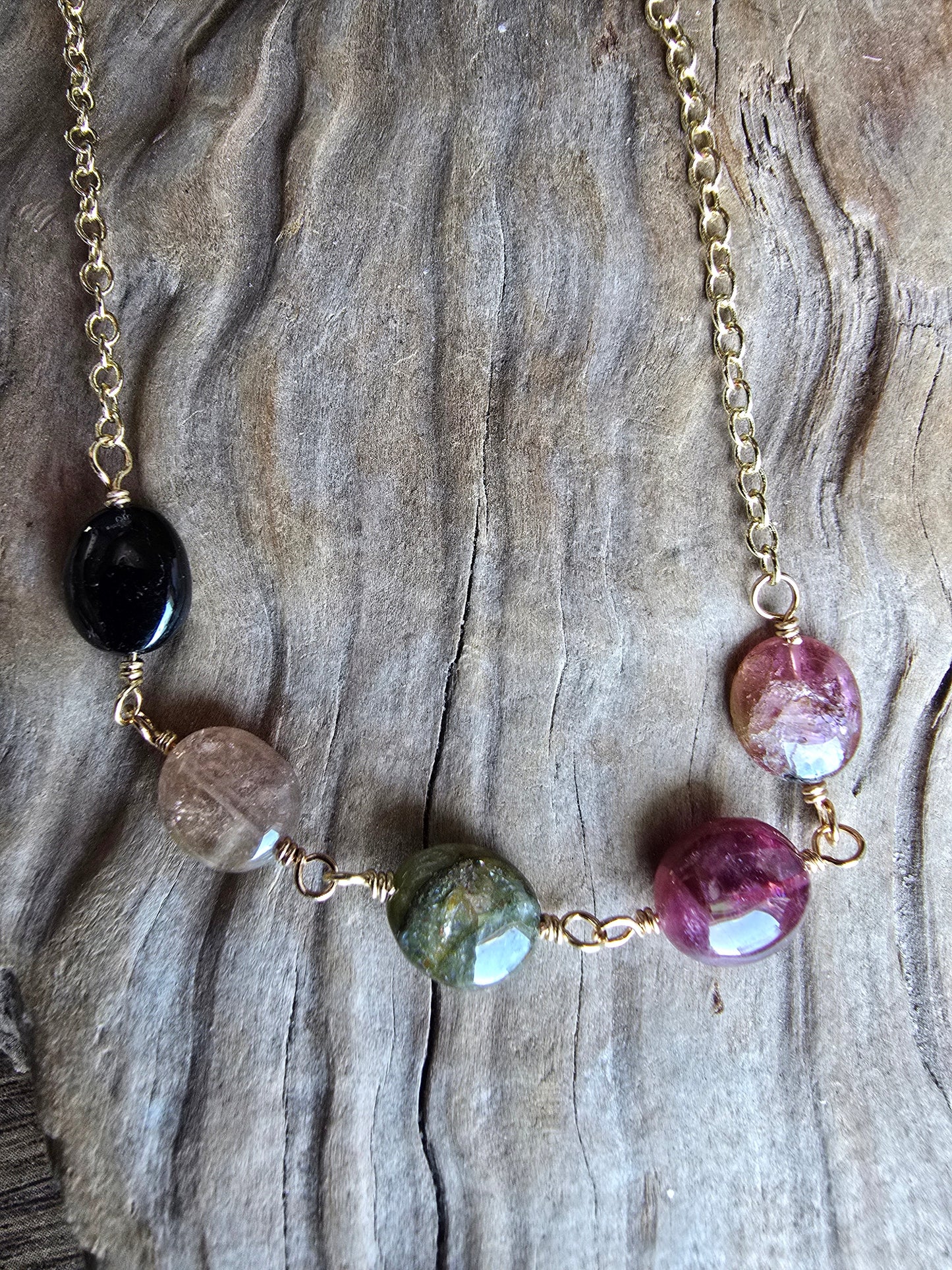 Tourmaline Meadow Necklace
