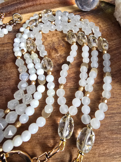 Lunar Radiance Lanyard Sacred Sol Design