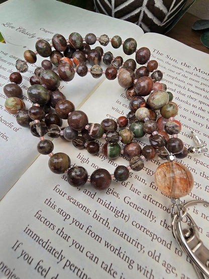 The Earth & Stone Lanyard Sacred Sol Design