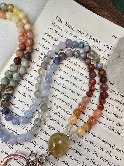 Twilight Sunset Gradient Lanyard Sacred Sol Design