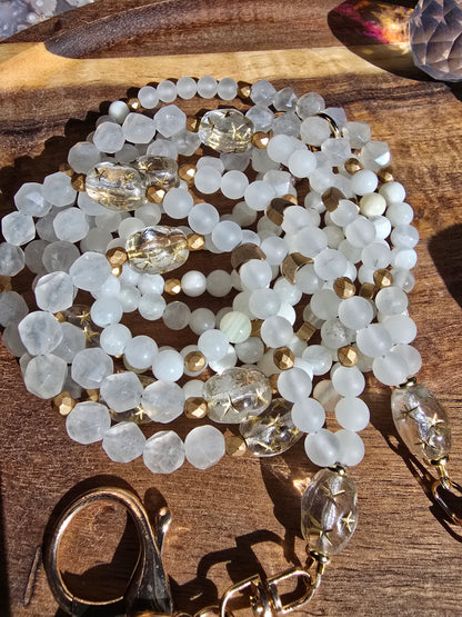 Lunar Radiance Lanyard Sacred Sol Design