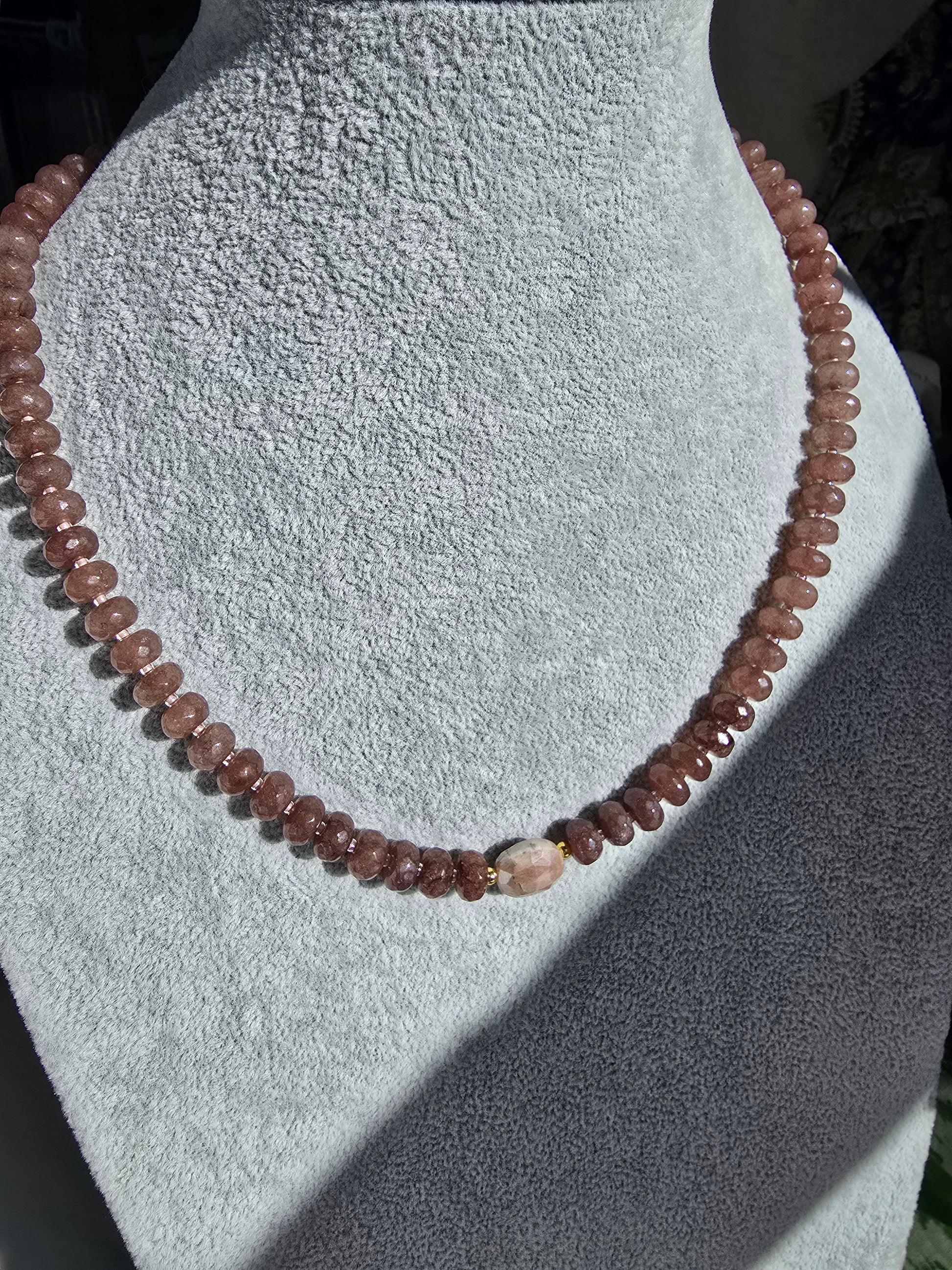 Plum Jade & Mystic Aura Quartz Sacred Sol Design