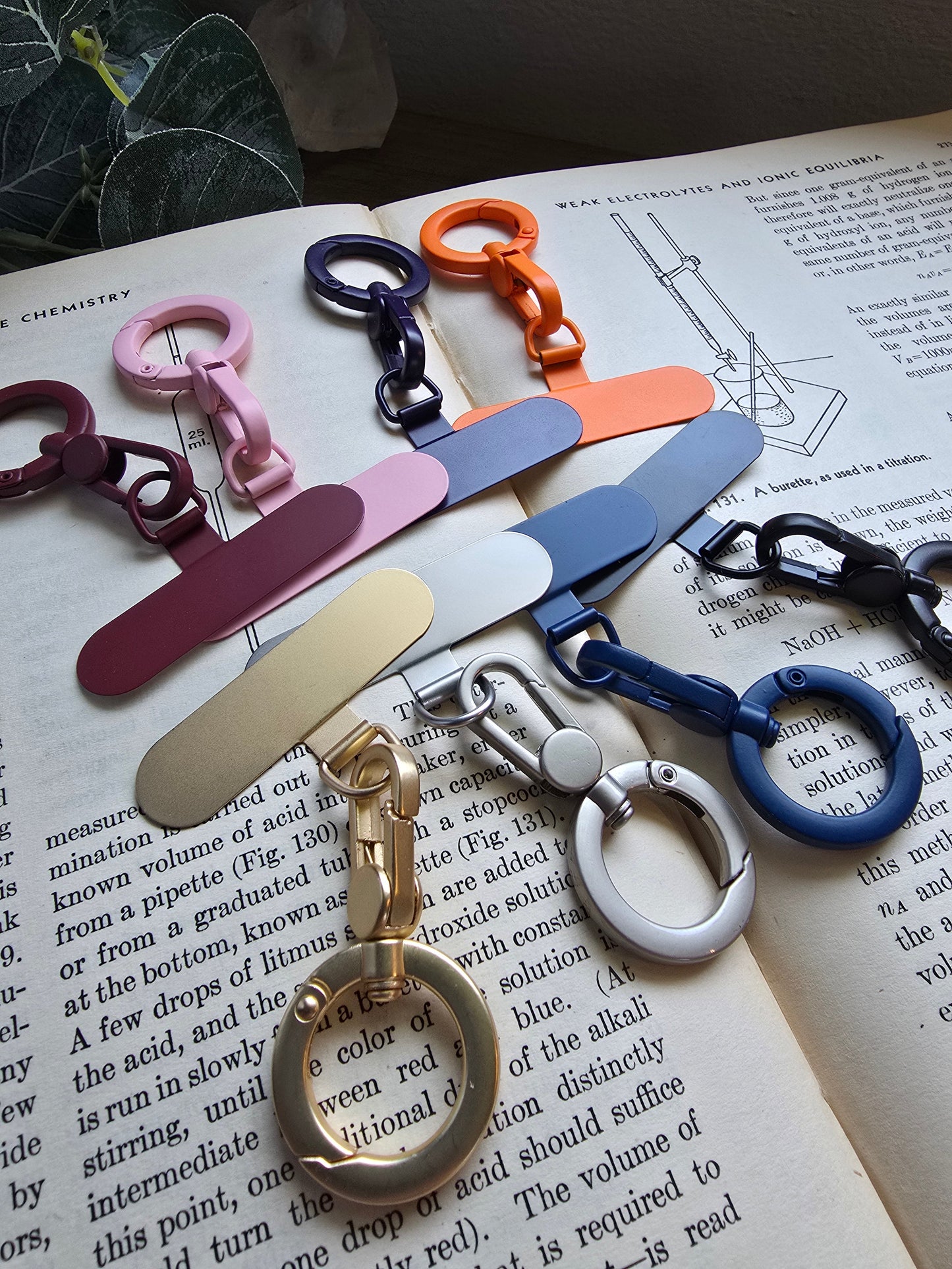 Universal Phone Tether Connector Gasket | Strong Metal Swivel Clasp Sacred Sol Design