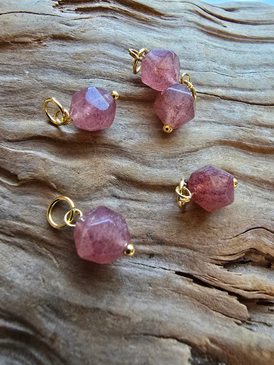 Starcut Strawberry Quartz Drops