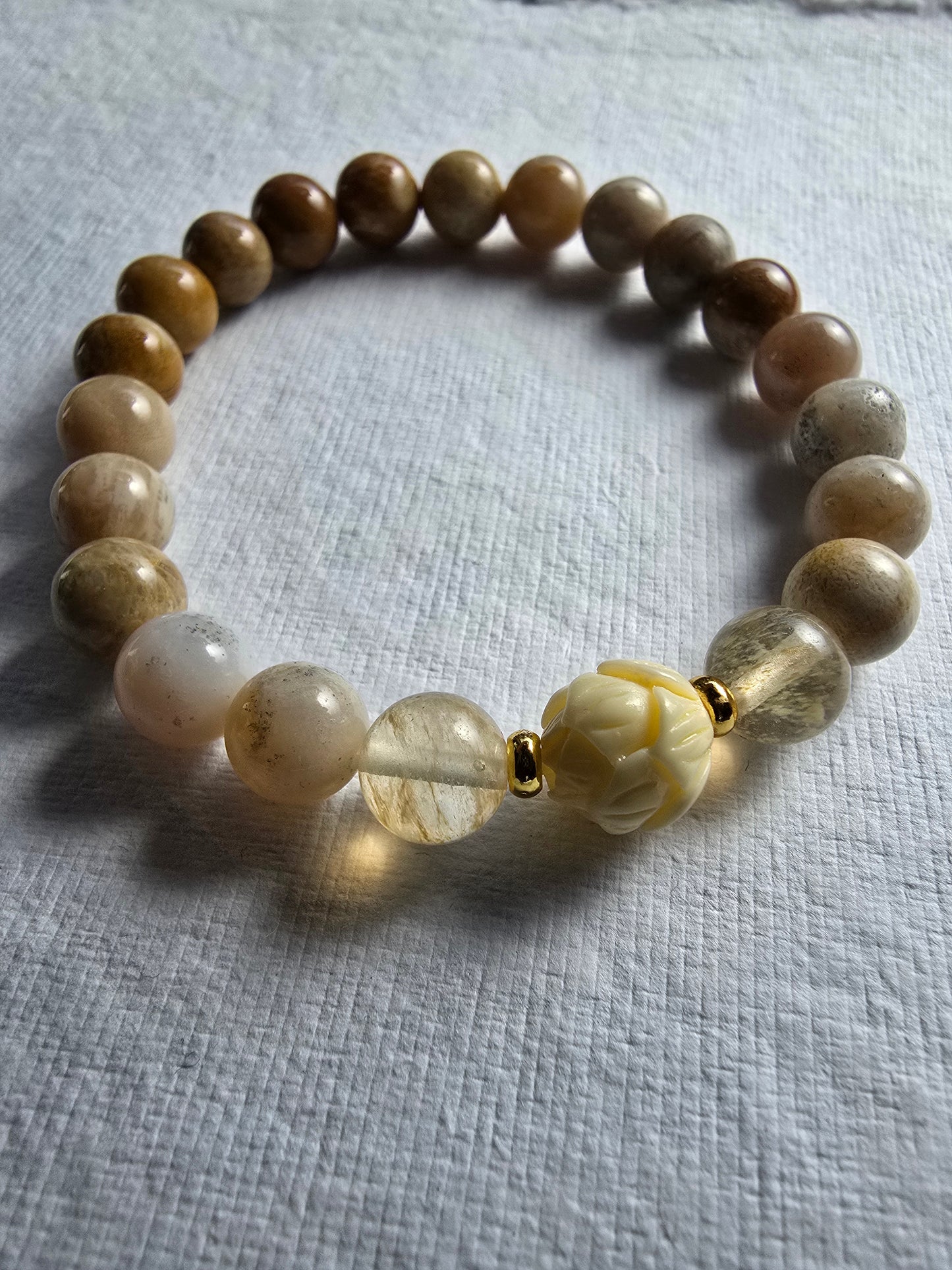 Citrine and Coral Bracelet My Store