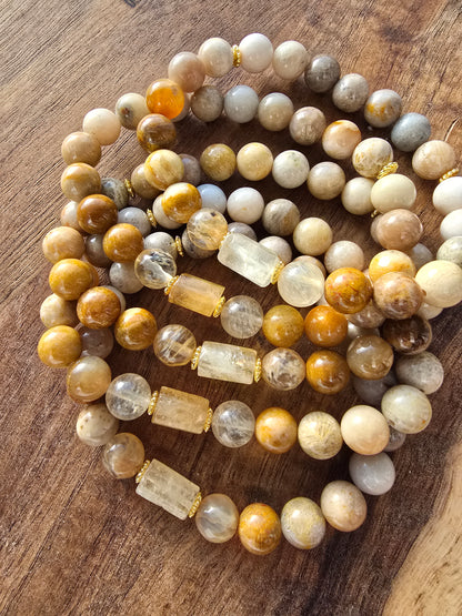 Nautilus and Sodalite Bracelet My Store